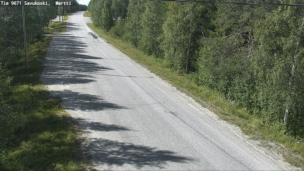 Weather Camera Image Road 9671 Savukoski, Martti, Savukoski, Lappi