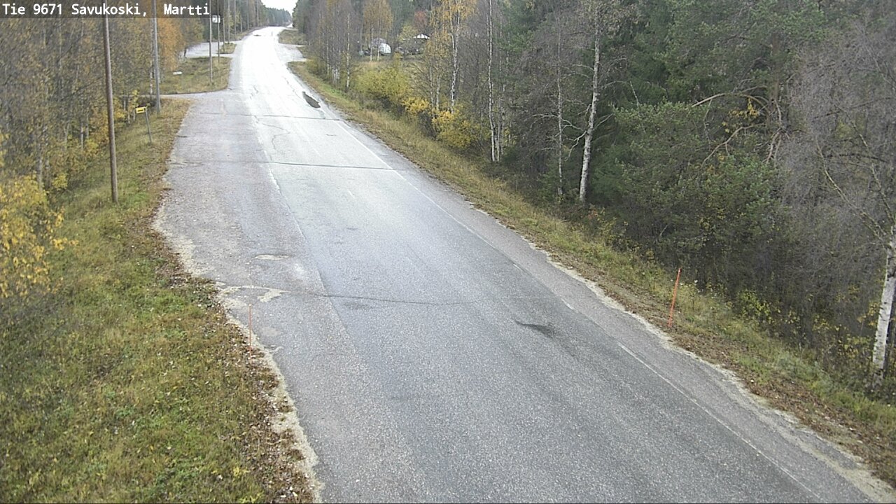 Weather Camera Image Road 9671 Savukoski, Martti, Savukoski, Lappi