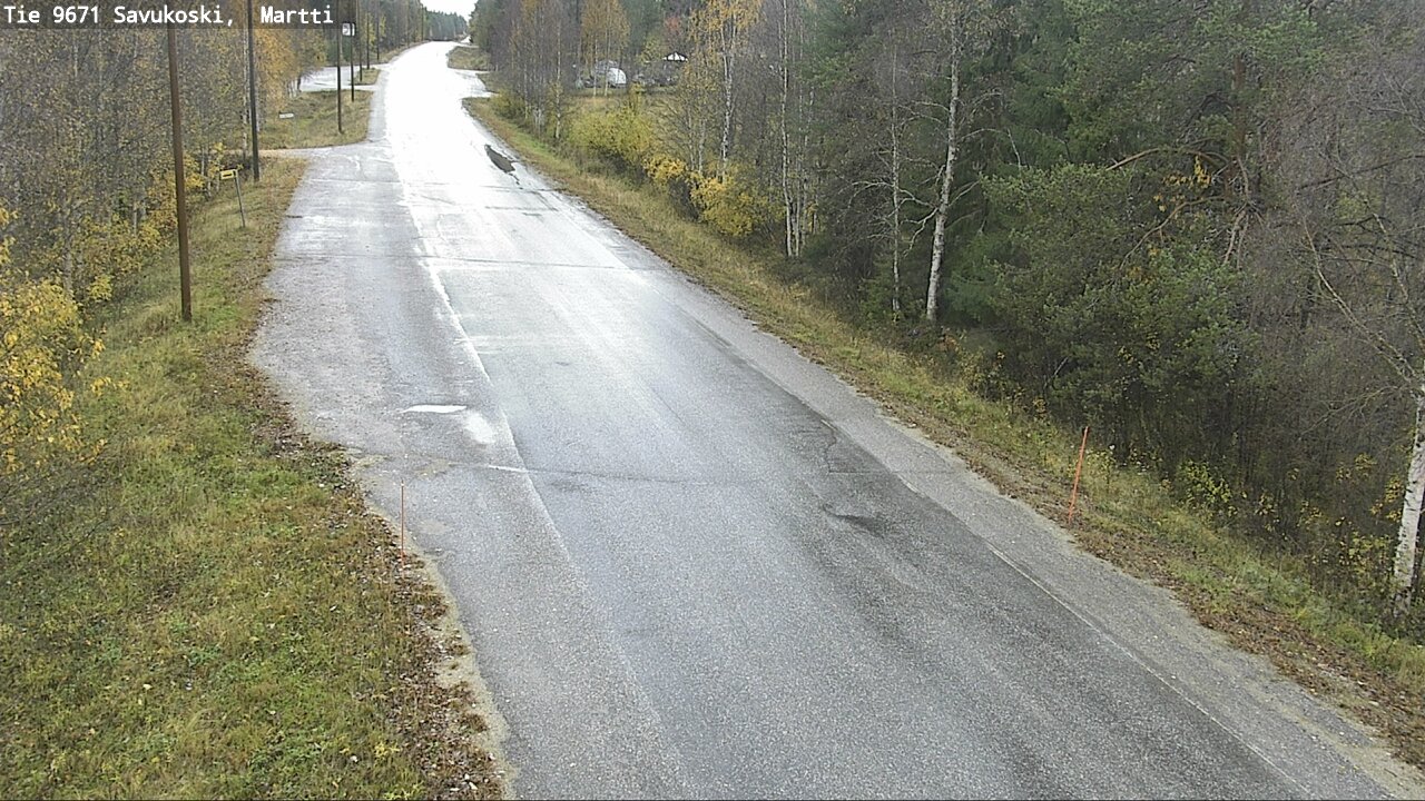 Weather Camera Image Road 9671 Savukoski, Martti, Savukoski, Lappi