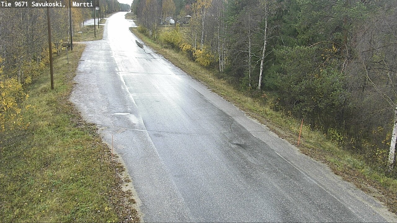 Weather Camera Image Road 9671 Savukoski, Martti, Savukoski, Lappi