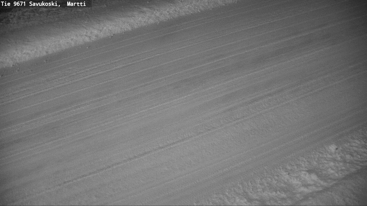 Weather Camera Image Väg 9671 Savukoski, Martti, Savukoski, Lappi