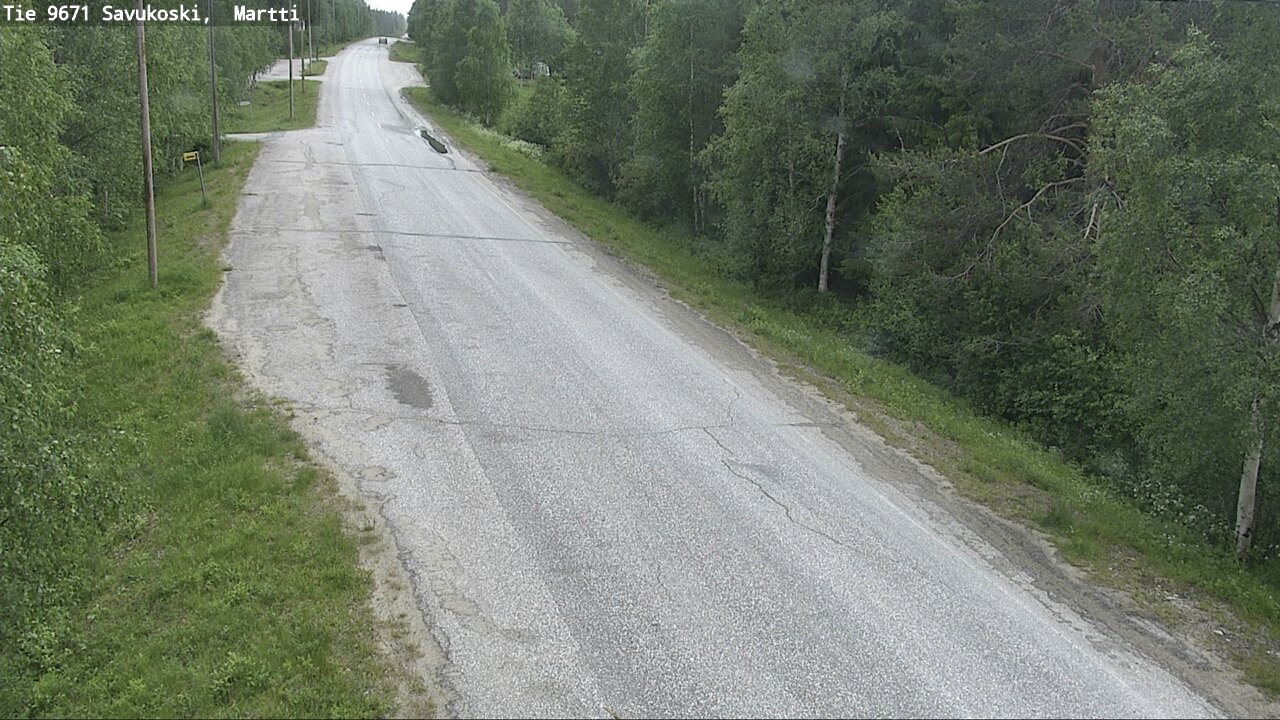 Weather Camera Image Road 9671 Savukoski, Martti, Savukoski, Lappi