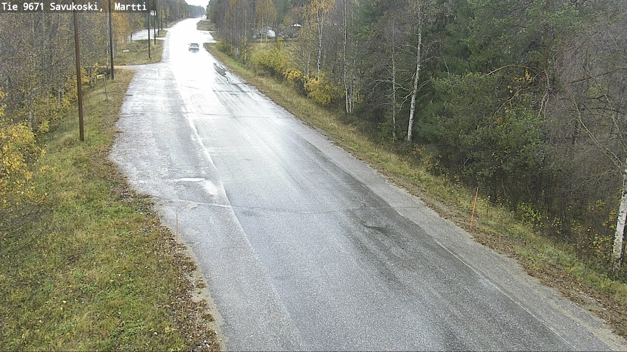 Weather Camera Image Road 9671 Savukoski, Martti, Savukoski, Lappi
