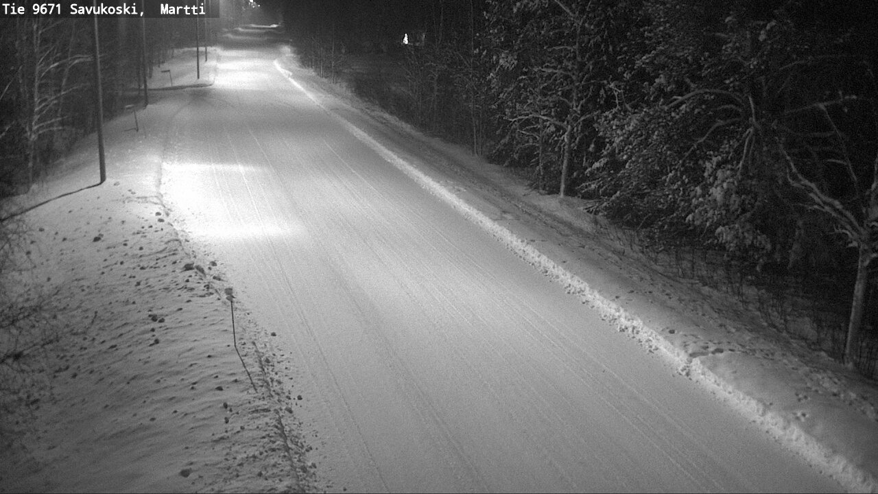 Weather Camera Image Väg 9671 Savukoski, Martti, Savukoski, Lappi