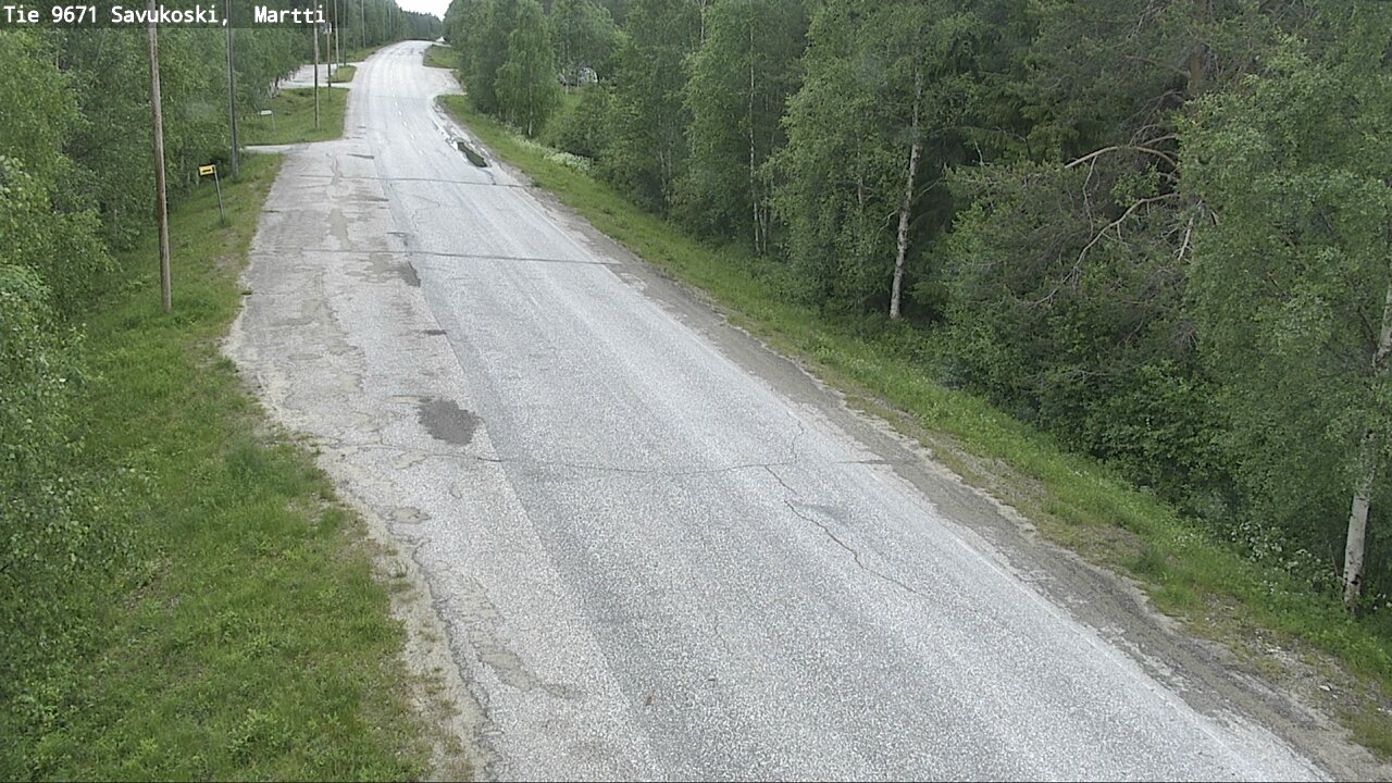 Weather Camera Image Road 9671 Savukoski, Martti, Savukoski, Lappi