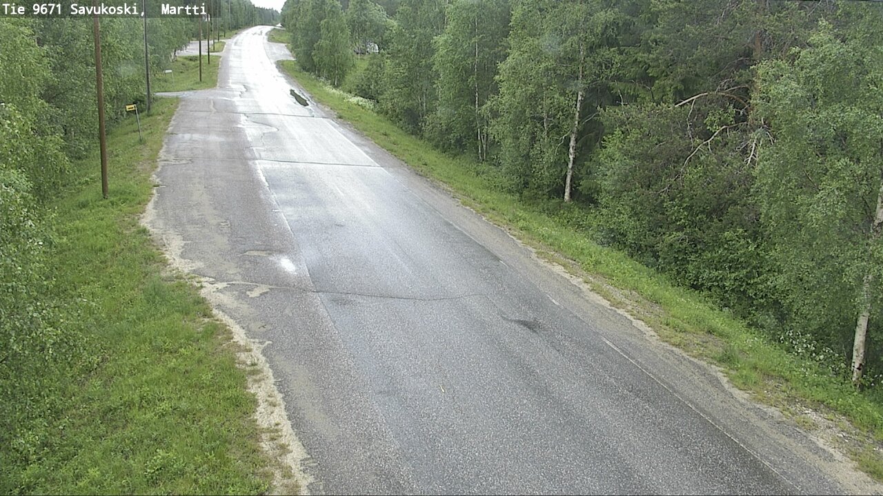 Weather Camera Image Road 9671 Savukoski, Martti, Savukoski, Lappi
