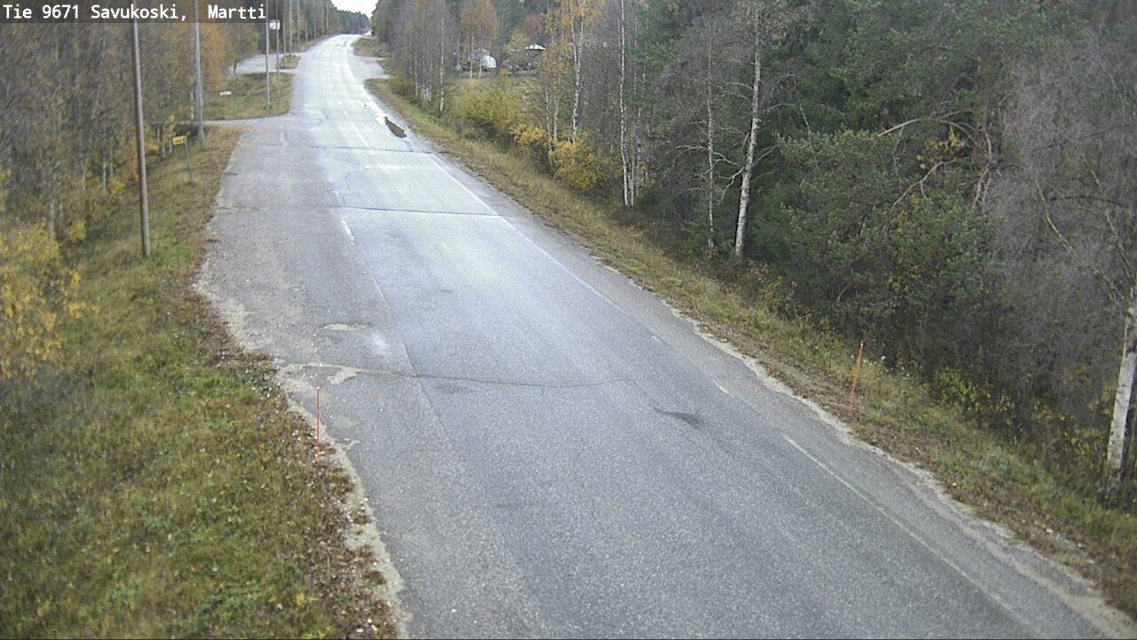 Weather Camera Image Road 9671 Savukoski, Martti, Savukoski, Lappi