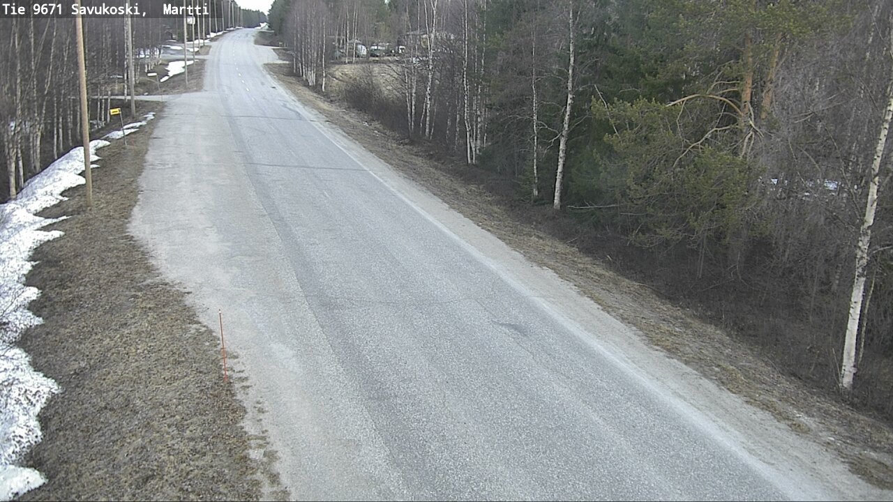 Weather Camera Image Road 9671 Savukoski, Martti, Savukoski, Lappi