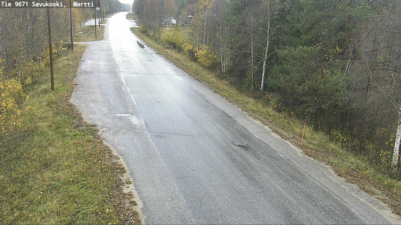 Weather Camera Image Road 9671 Savukoski, Martti, Savukoski, Lappi