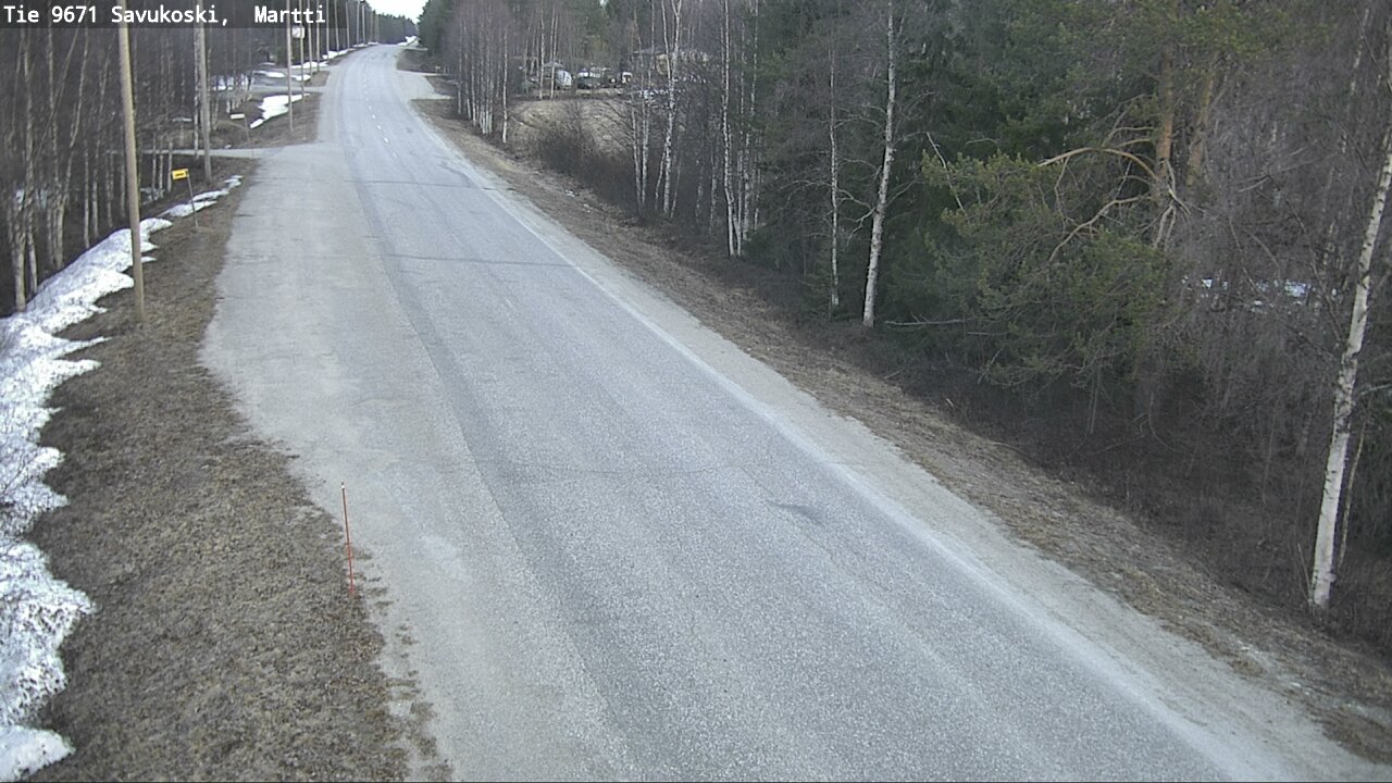 Weather Camera Image Väg 9671 Savukoski, Martti, Savukoski, Lappi
