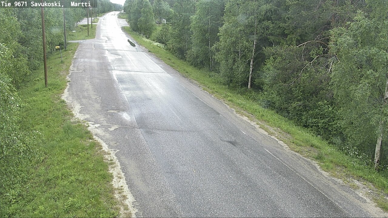 Weather Camera Image Road 9671 Savukoski, Martti, Savukoski, Lappi