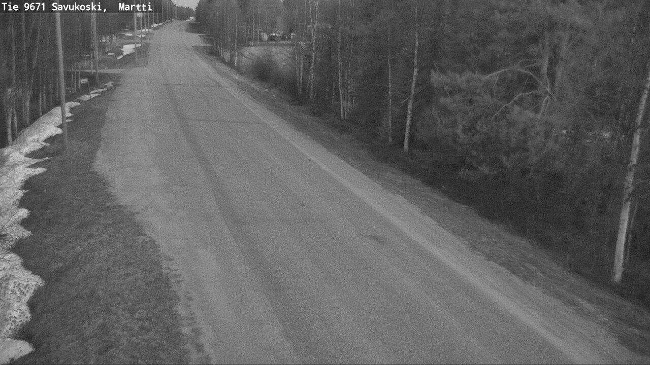 Weather Camera Image Väg 9671 Savukoski, Martti, Savukoski, Lappi
