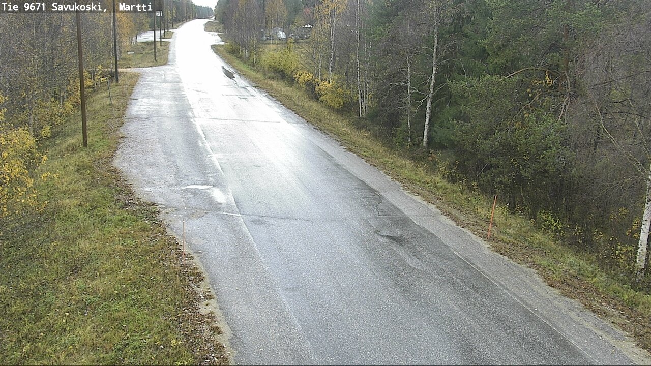 Weather Camera Image Road 9671 Savukoski, Martti, Savukoski, Lappi