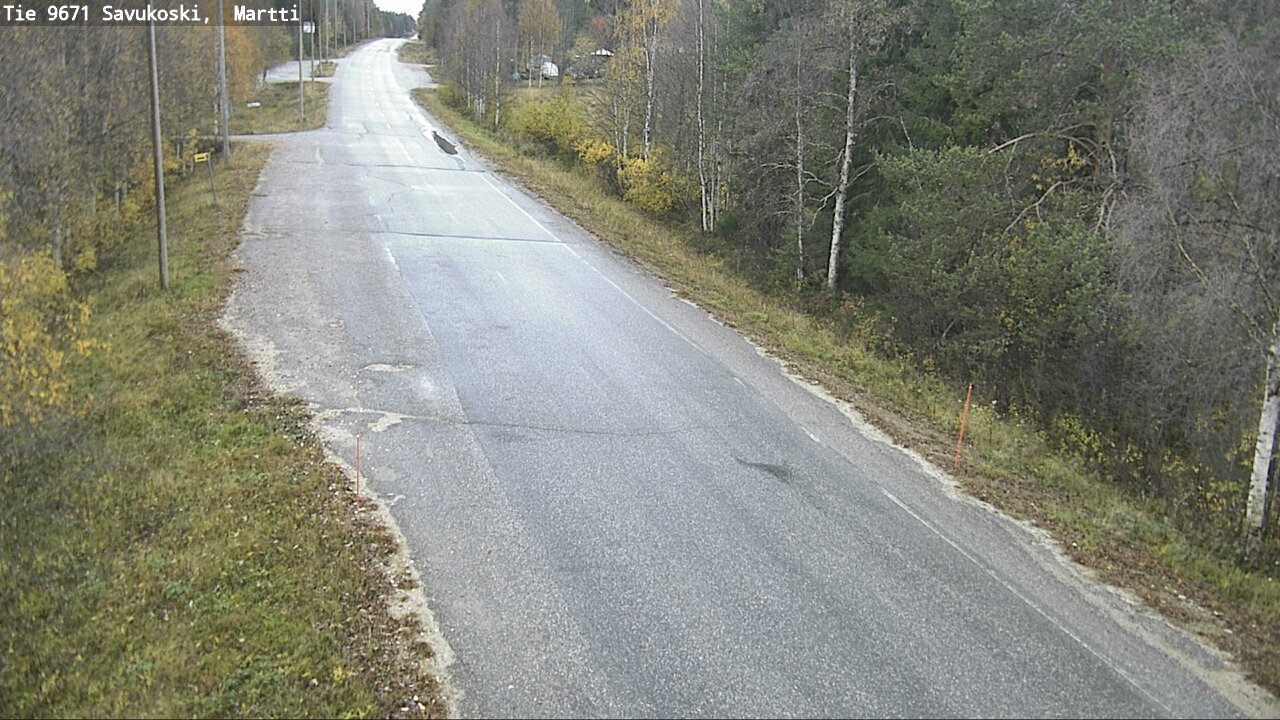 Weather Camera Image Road 9671 Savukoski, Martti, Savukoski, Lappi