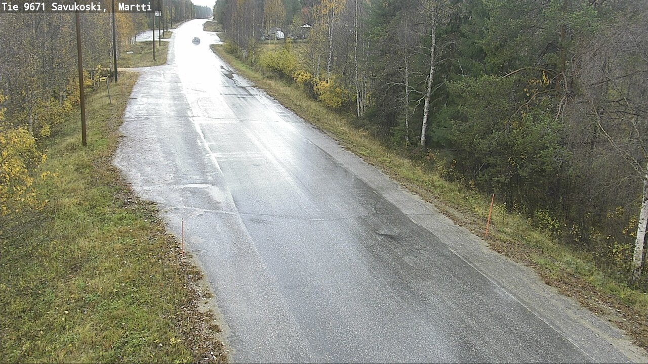 Weather Camera Image Road 9671 Savukoski, Martti, Savukoski, Lappi