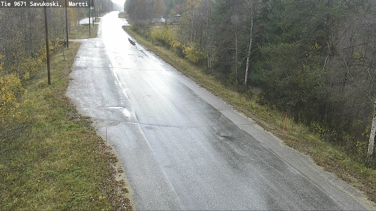 Weather Camera Image Road 9671 Savukoski, Martti, Savukoski, Lappi
