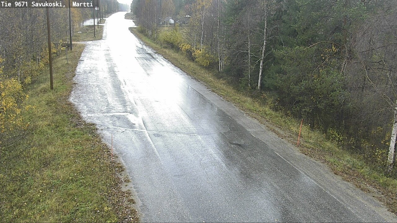 Weather Camera Image Road 9671 Savukoski, Martti, Savukoski, Lappi