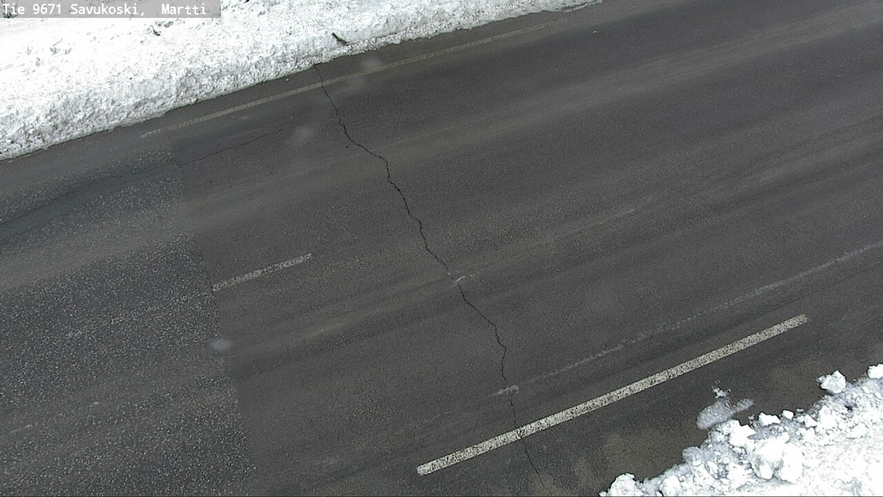 Weather Camera Image Väg 9671 Savukoski, Martti, Savukoski, Lappi
