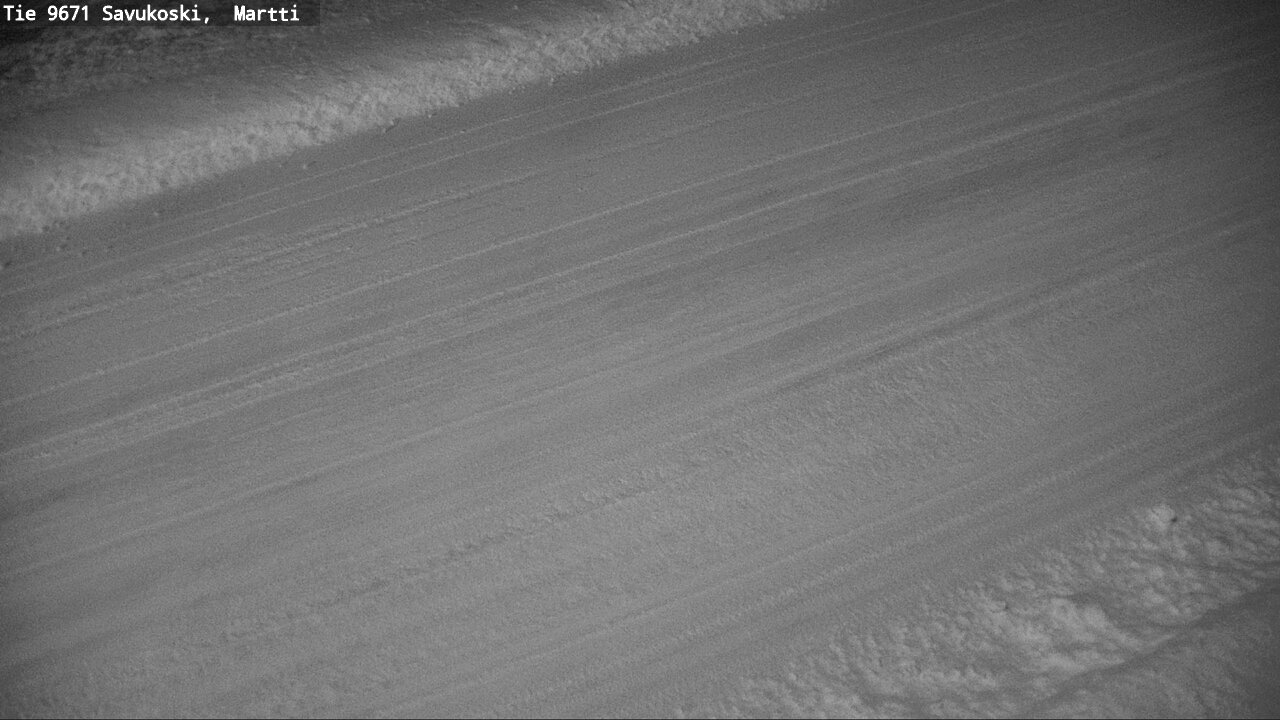 Weather Camera Image Väg 9671 Savukoski, Martti, Savukoski, Lappi
