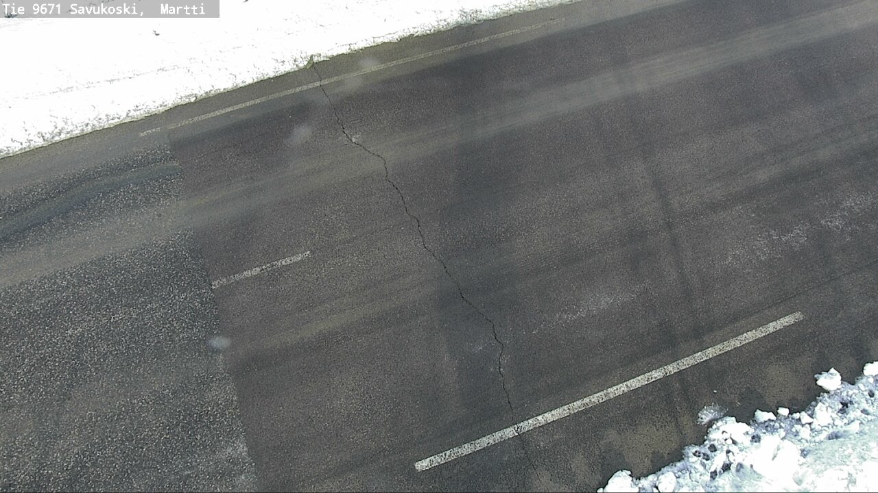 Weather Camera Image Road 9671 Savukoski, Martti, Savukoski, Lappi