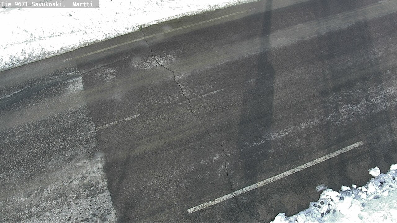Weather Camera Image Road 9671 Savukoski, Martti, Savukoski, Lappi