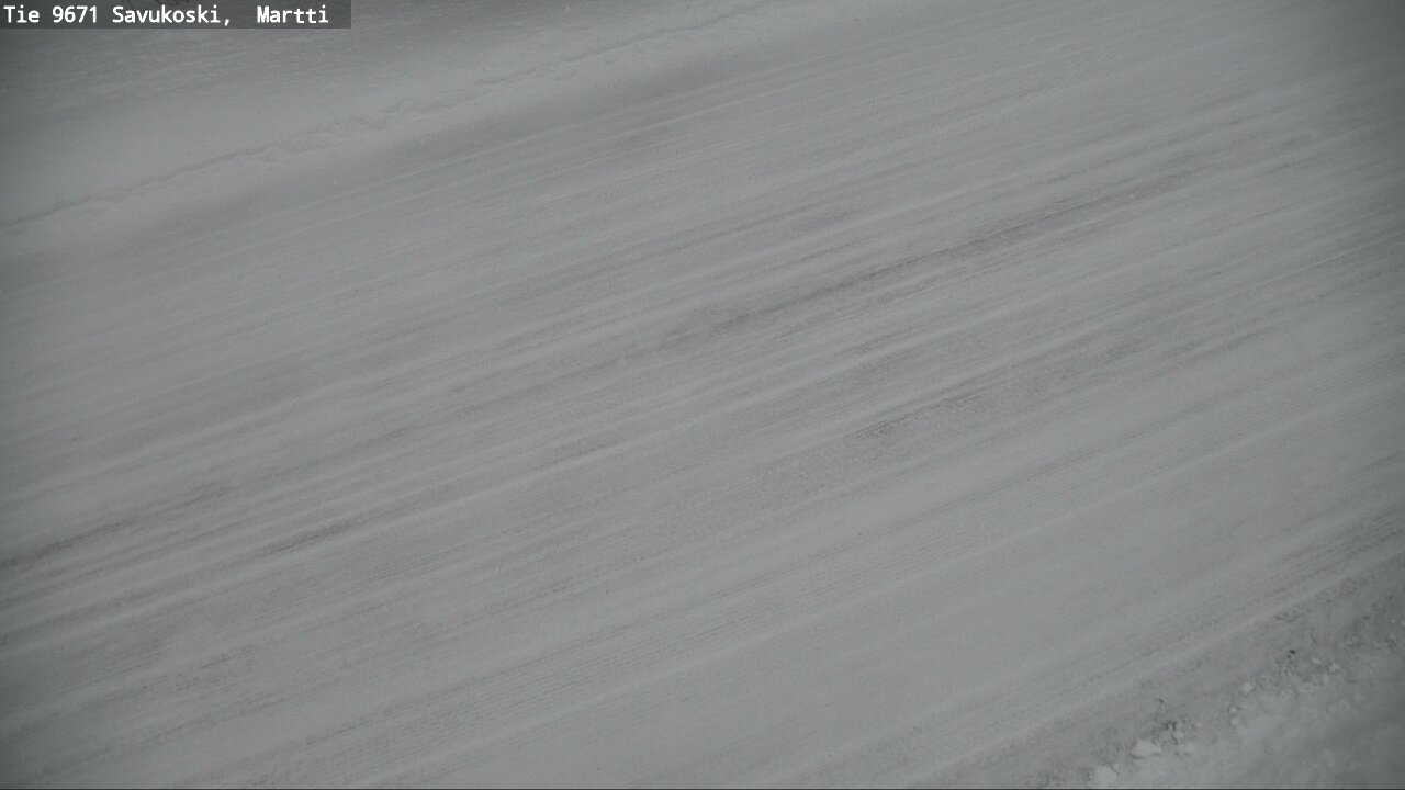 Weather Camera Image Väg 9671 Savukoski, Martti, Savukoski, Lappi