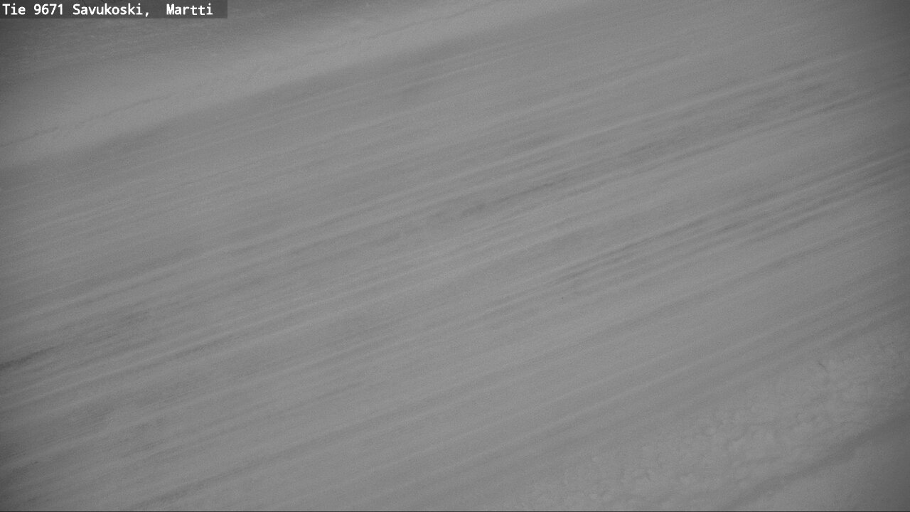 Weather Camera Image Väg 9671 Savukoski, Martti, Savukoski, Lappi