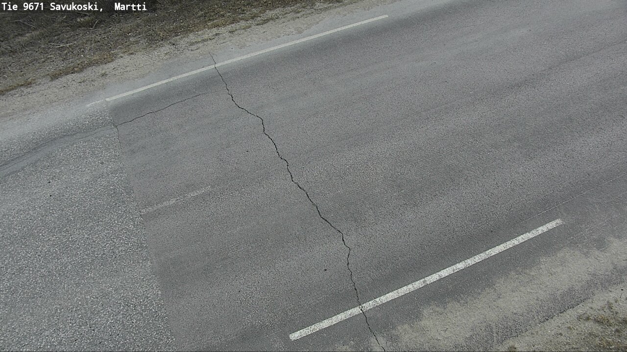 Weather Camera Image Road 9671 Savukoski, Martti, Savukoski, Lappi