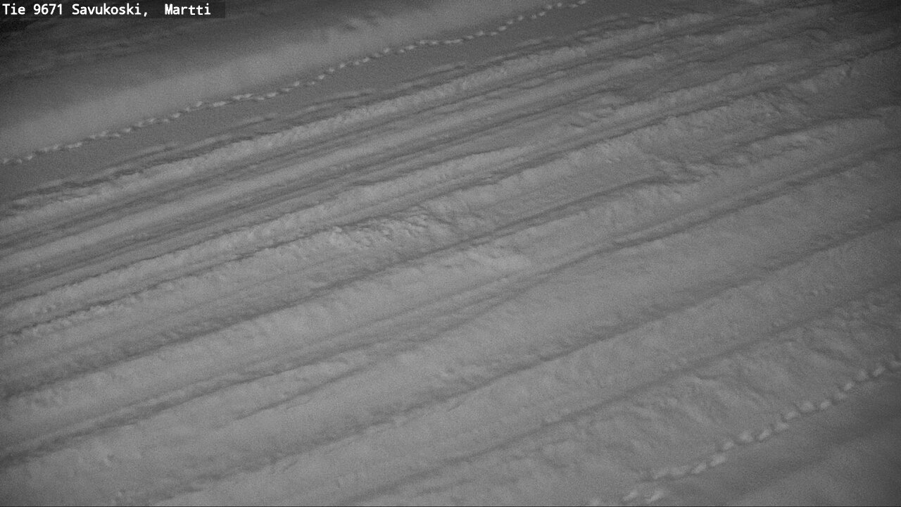 Weather Camera Image Väg 9671 Savukoski, Martti, Savukoski, Lappi