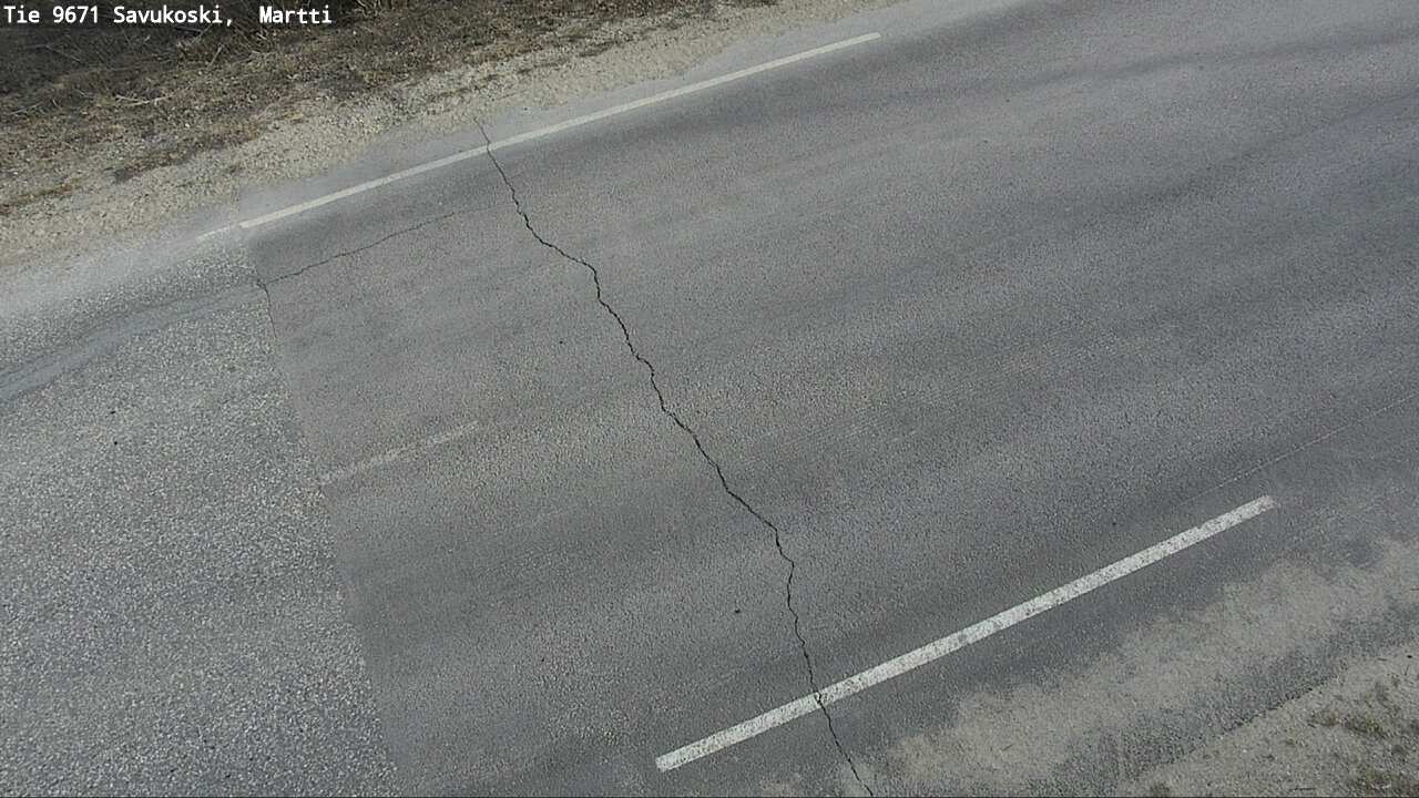 Weather Camera Image Road 9671 Savukoski, Martti, Savukoski, Lappi