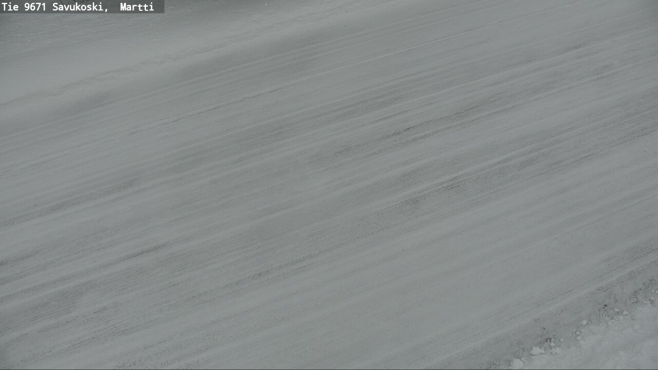 Weather Camera Image Väg 9671 Savukoski, Martti, Savukoski, Lappi