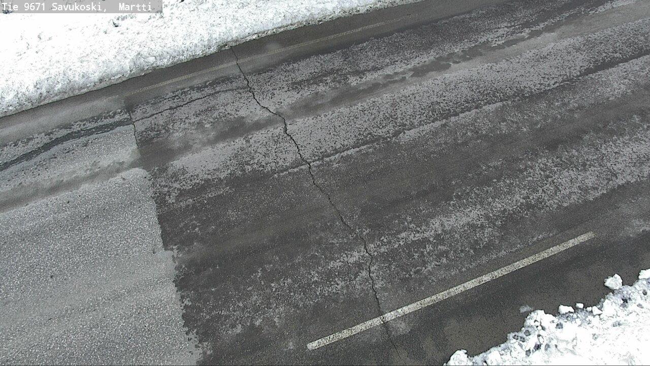 Weather Camera Image Road 9671 Savukoski, Martti, Savukoski, Lappi