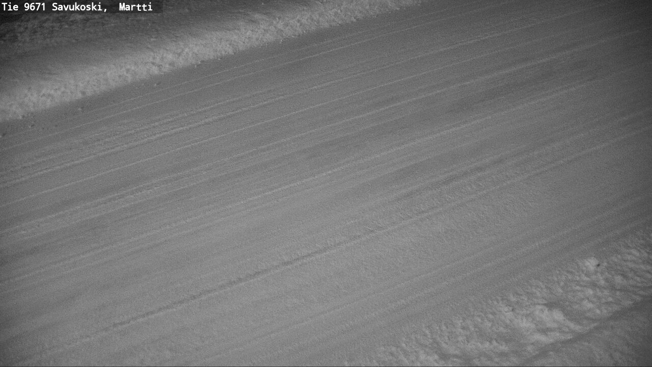 Weather Camera Image Väg 9671 Savukoski, Martti, Savukoski, Lappi