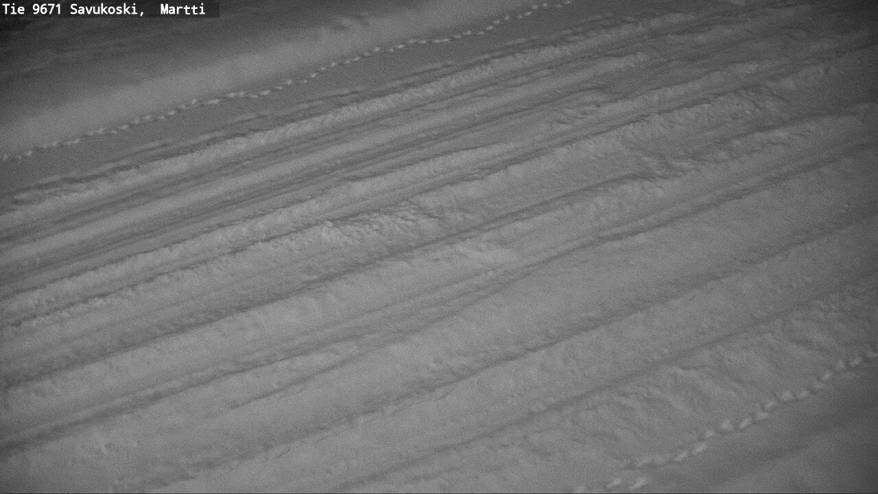 Weather Camera Image Väg 9671 Savukoski, Martti, Savukoski, Lappi