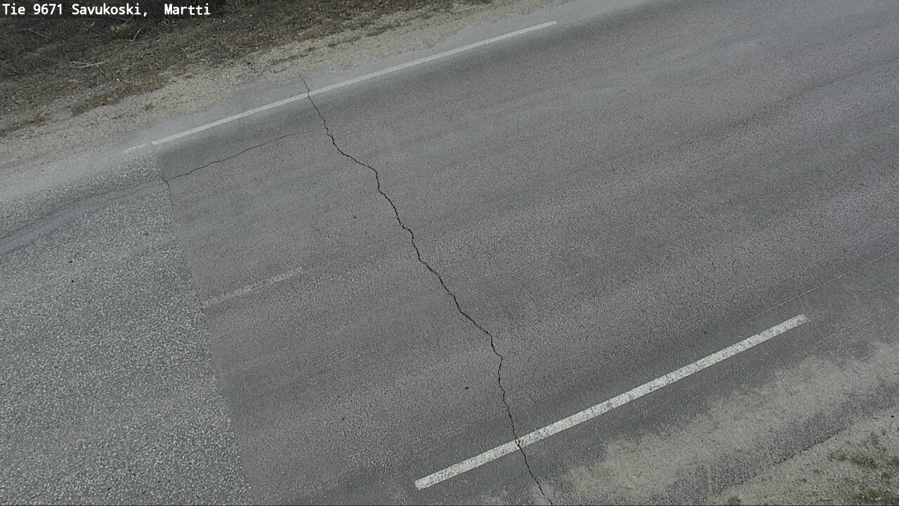 Weather Camera Image Road 9671 Savukoski, Martti, Savukoski, Lappi