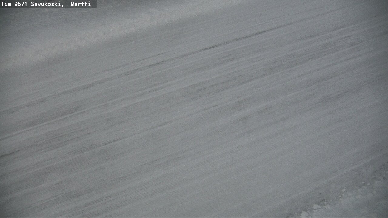 Weather Camera Image Väg 9671 Savukoski, Martti, Savukoski, Lappi