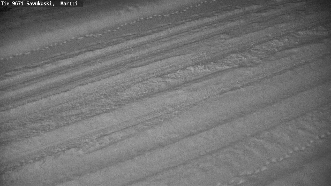 Weather Camera Image Väg 9671 Savukoski, Martti, Savukoski, Lappi