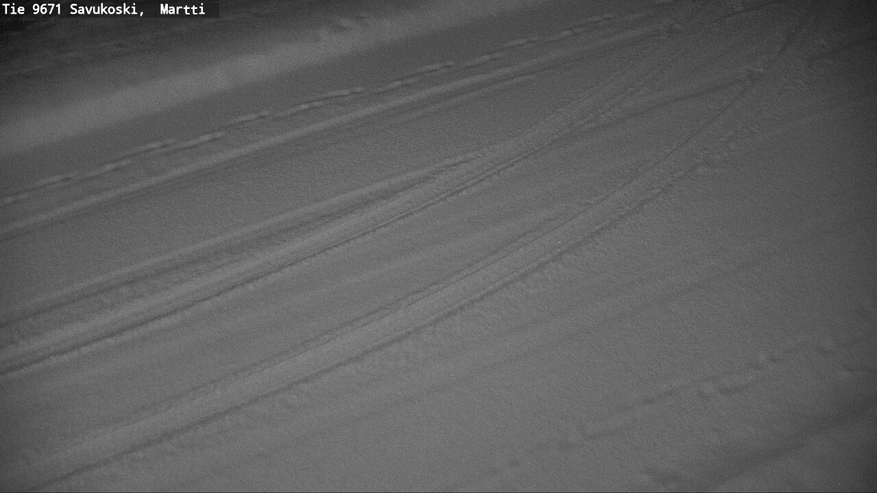 Weather Camera Image Väg 9671 Savukoski, Martti, Savukoski, Lappi