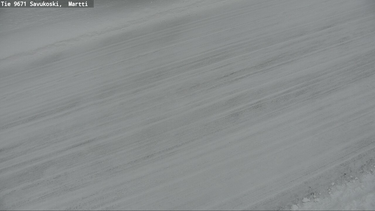 Weather Camera Image Väg 9671 Savukoski, Martti, Savukoski, Lappi