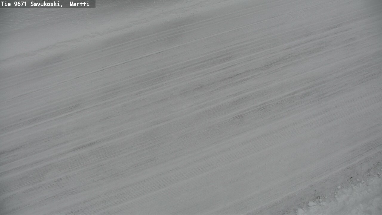 Weather Camera Image Väg 9671 Savukoski, Martti, Savukoski, Lappi