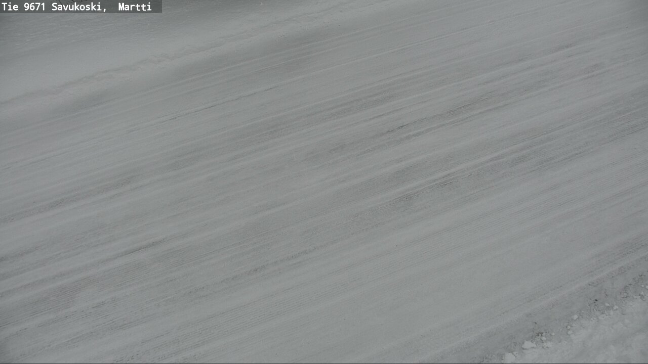 Weather Camera Image Väg 9671 Savukoski, Martti, Savukoski, Lappi