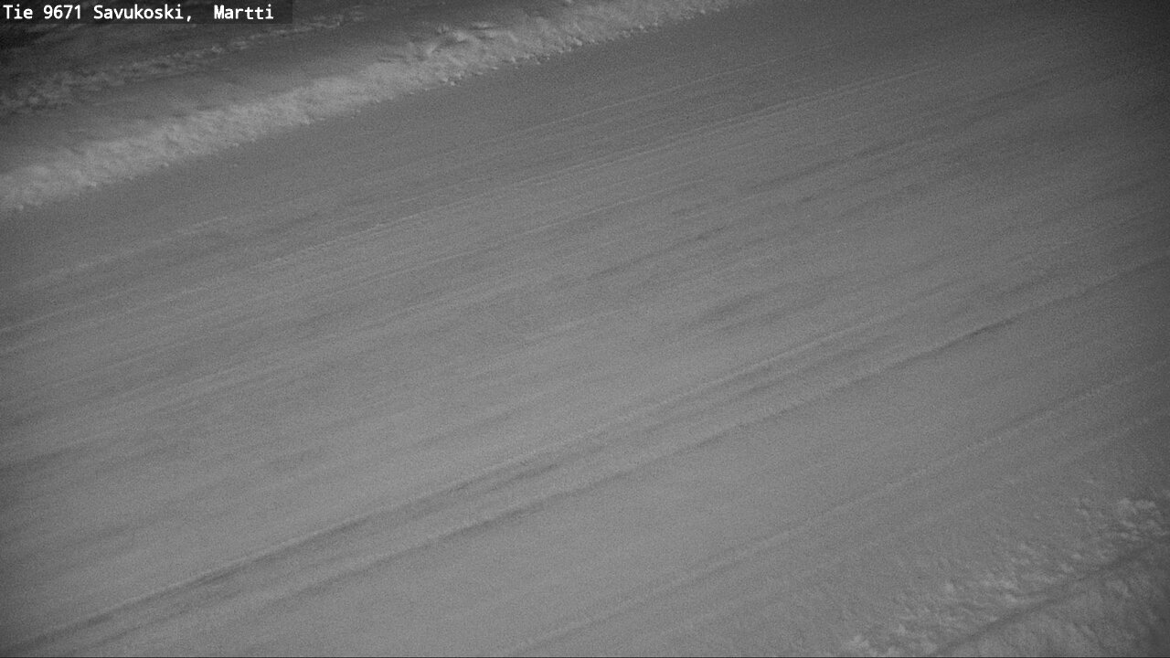 Weather Camera Image Väg 9671 Savukoski, Martti, Savukoski, Lappi