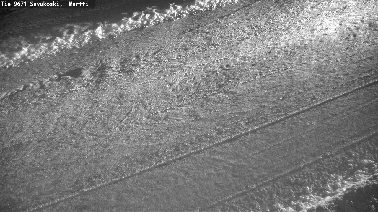 Weather Camera Image Väg 9671 Savukoski, Martti, Savukoski, Lappi