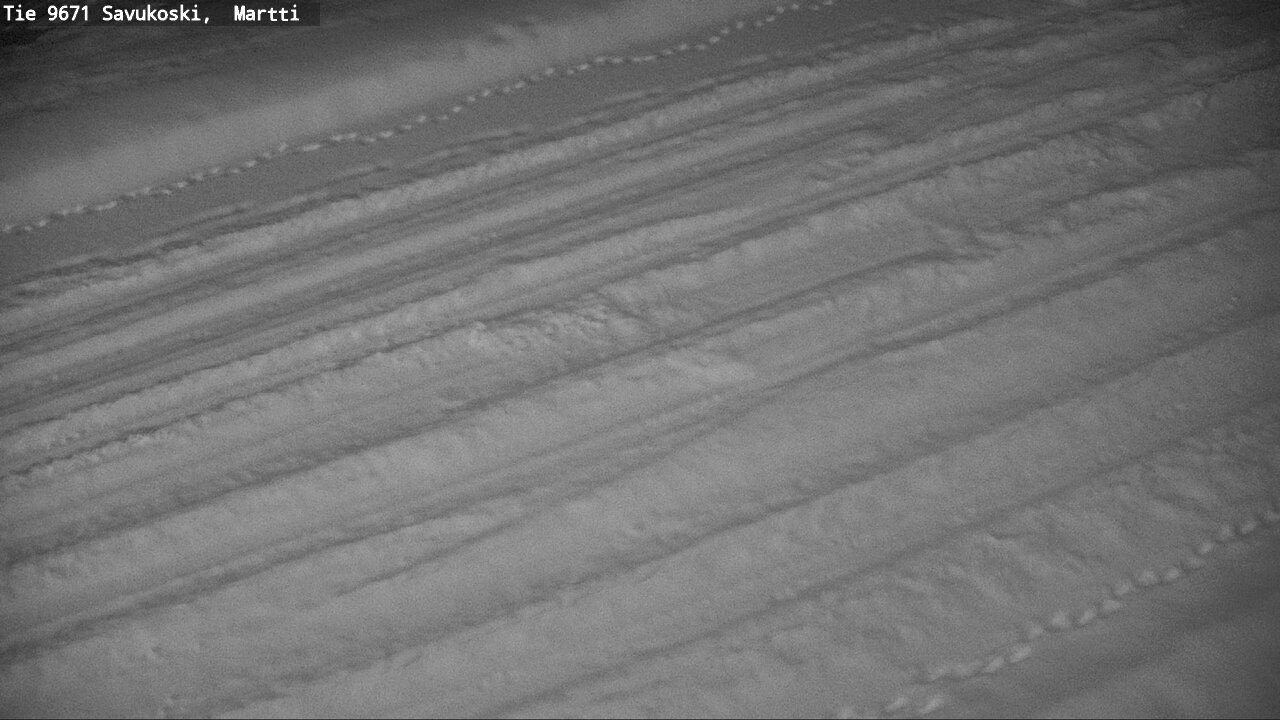 Weather Camera Image Väg 9671 Savukoski, Martti, Savukoski, Lappi