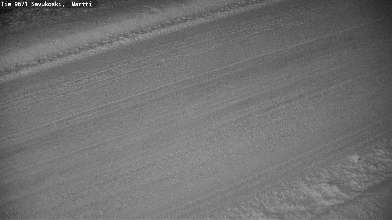 Weather Camera Image Väg 9671 Savukoski, Martti, Savukoski, Lappi