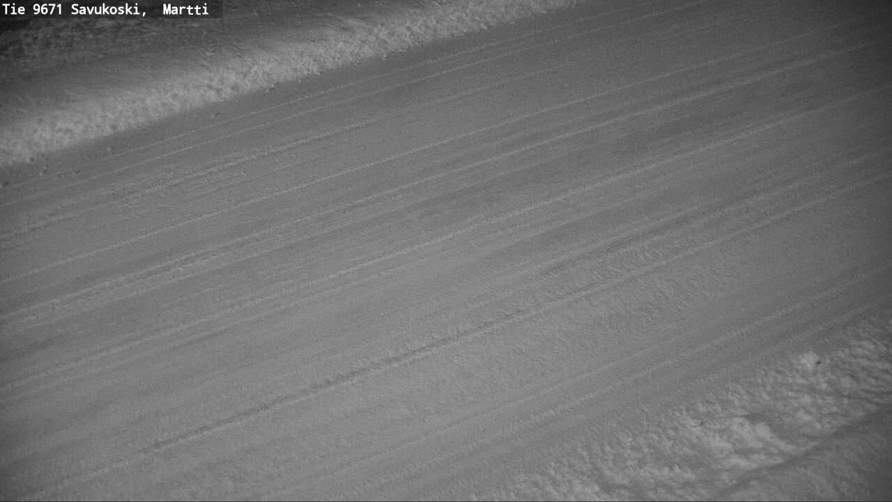 Weather Camera Image Väg 9671 Savukoski, Martti, Savukoski, Lappi