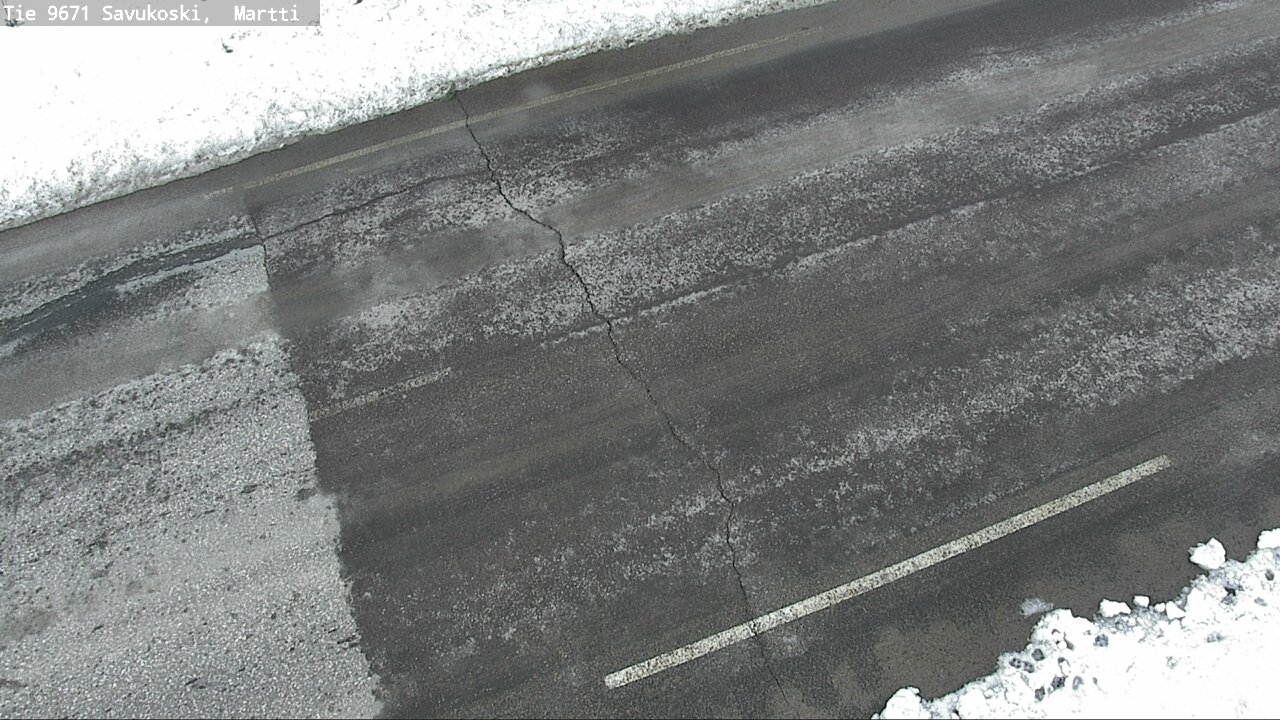 Weather Camera Image Road 9671 Savukoski, Martti, Savukoski, Lappi