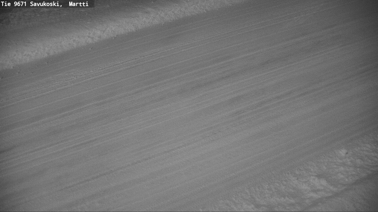 Weather Camera Image Väg 9671 Savukoski, Martti, Savukoski, Lappi