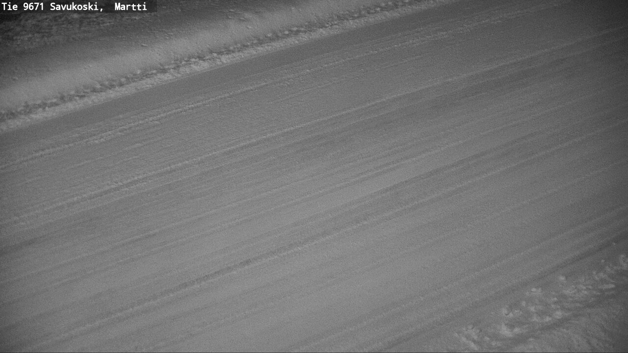 Weather Camera Image Väg 9671 Savukoski, Martti, Savukoski, Lappi