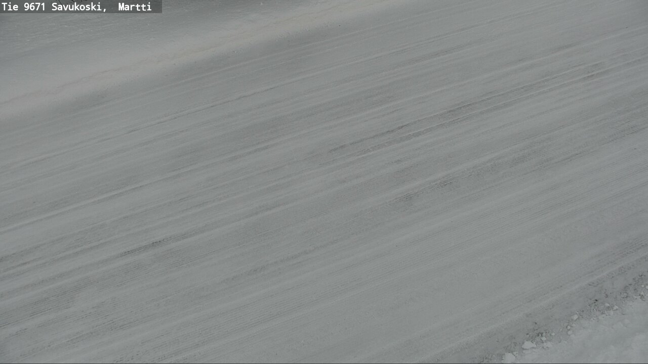 Weather Camera Image Väg 9671 Savukoski, Martti, Savukoski, Lappi